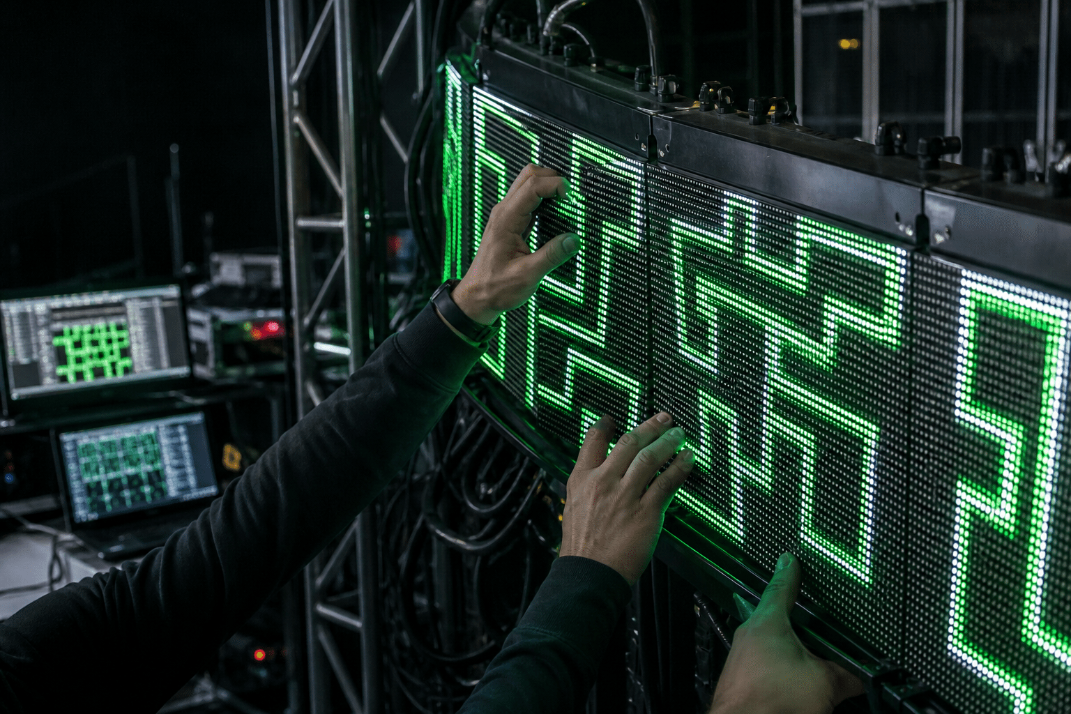Diseño e instalación LED / pixel mapping